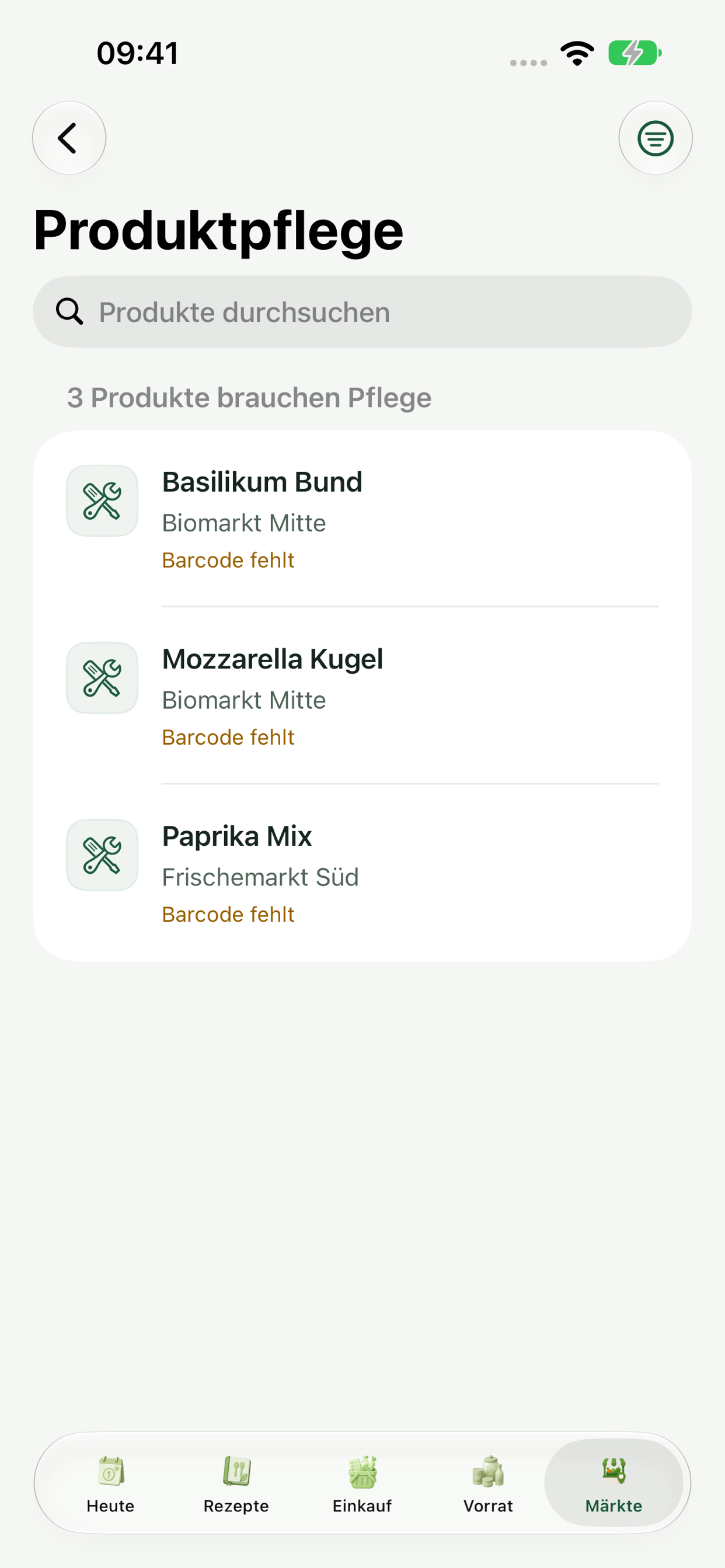 Produktpflege mit offenen Produktdaten